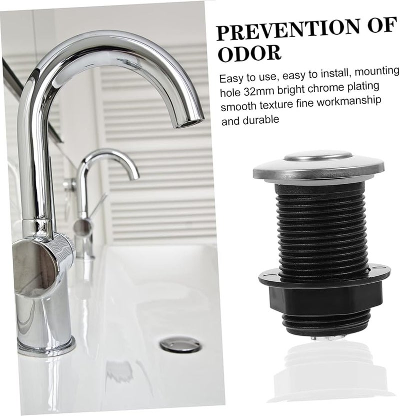 Stainless Steel Air Switch For Garbage Disposal Easy Install Kitchen Bath - Image 3